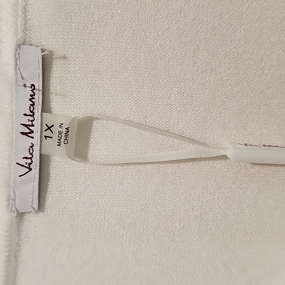 Vila Milano Abstract Patterned Lightweight V-Neck… - image 2